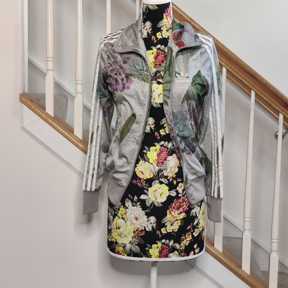 adidas Originals Floral Track Jacket